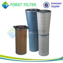 FORST Filtro de aire industrial de alta eficiencia, cilíndrico y cónico